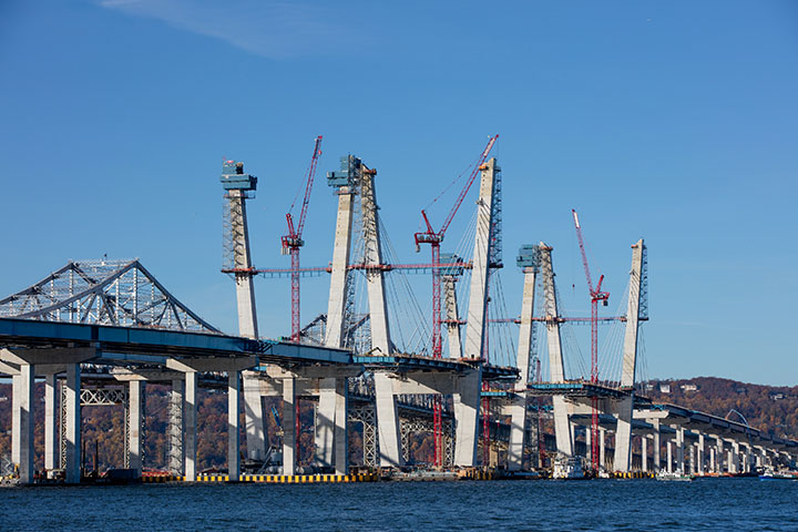 Bridge Pier Stair Towers