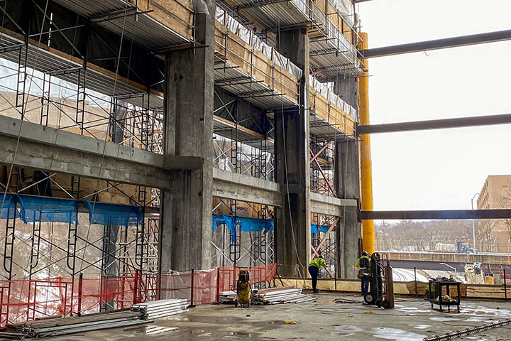 Commercial Frame Scaffold Staging