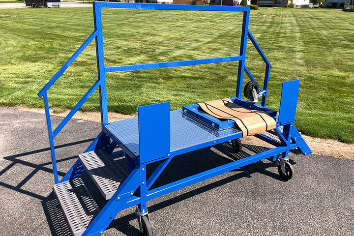 Counter Weighted Mobile Platform Dual Access