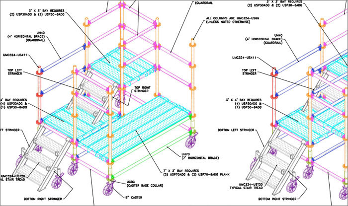 Custom Aviation Modular Steps