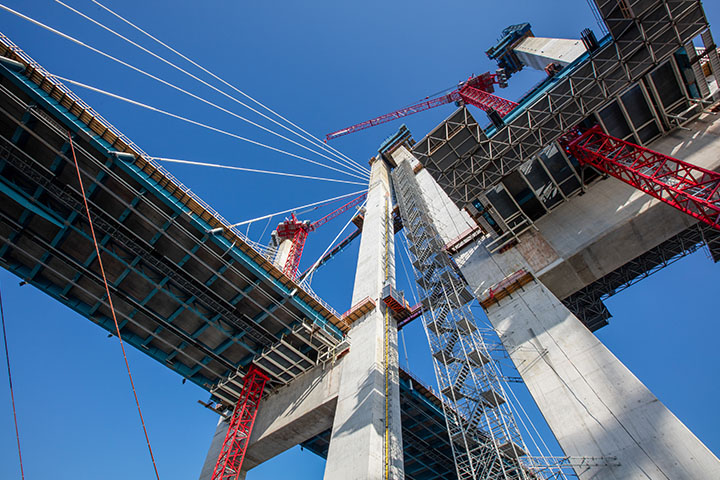 Custom Engineered Bridge Stair Towers