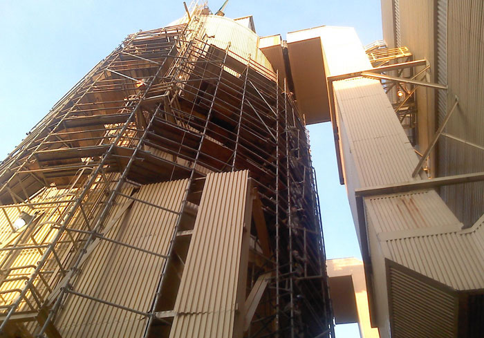 Custom Engineered Industrial Scaffold Access