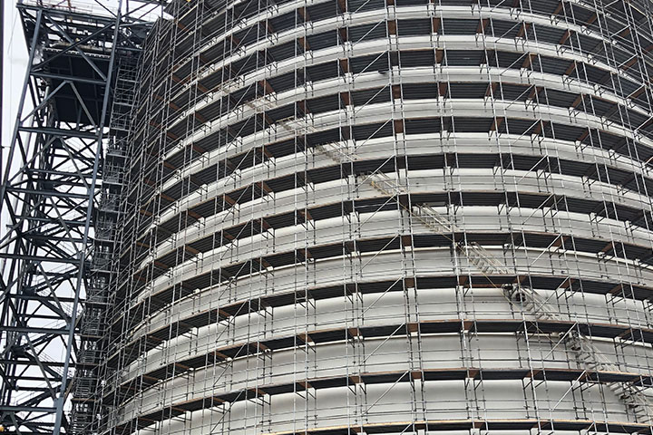 Custom Industrial Scaffolding