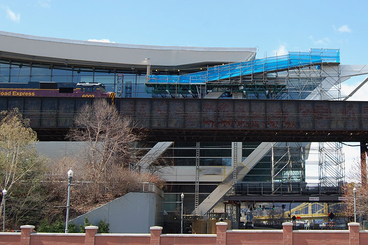 Custom Mass Transit Scaffolding