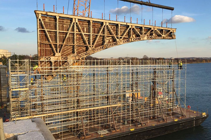 Custom Scaffolding for Restoration