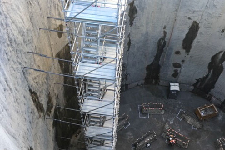 Custom Wall-Tie Stair Towers