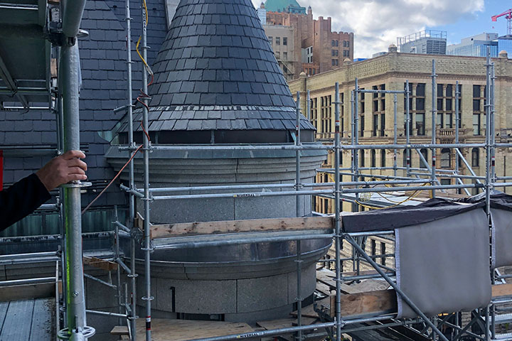 Engineered Building Scaffolding