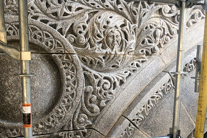 Scaffolding for Building Facade