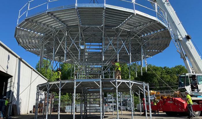 Scaffolding for Government Military