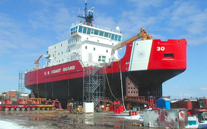 Shipbuilding Stair Towers