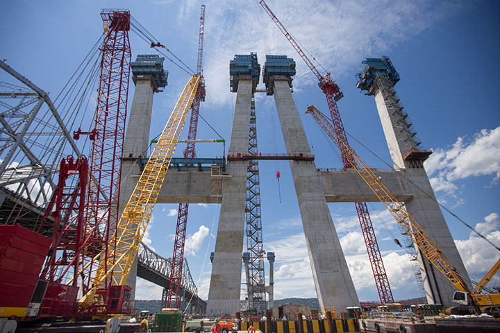 Tappan Zee Bridge Scaffolding